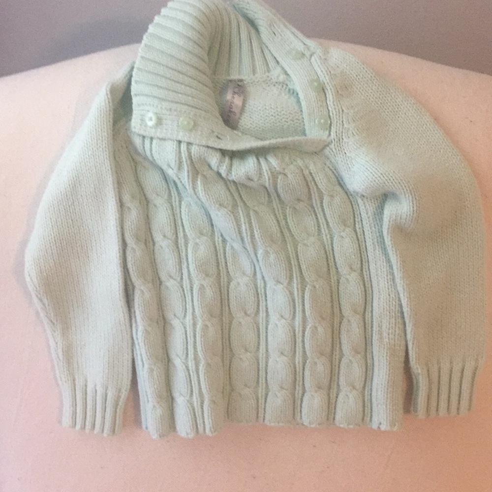 Girls cowl neck sweater